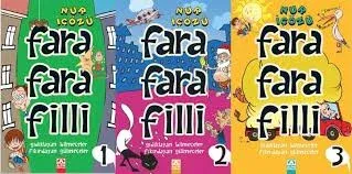 Altin Bilmece Kitabi Fara Fara Filli 1-2-3