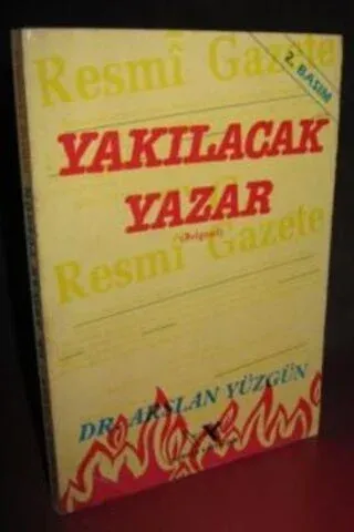 Yakılacak Yazar