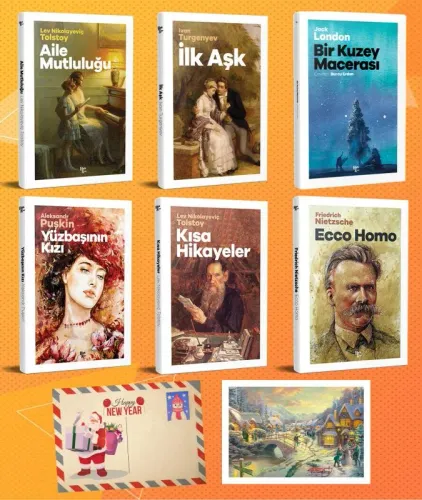 Dünya Klasikleri Altılı Set - 8 ve Kartpostal