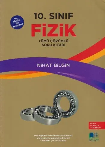 Nihat Bilgin 10. Sınıf Fizik Tümü Çözümlü Soru Bankası