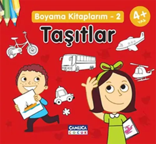 Taşıtlar; Boyama Kitaplarım 2