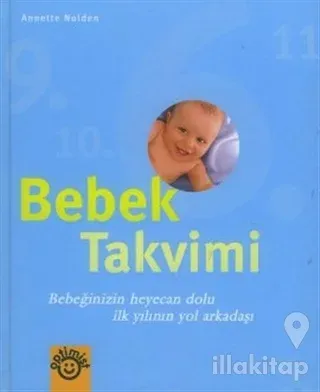 Bebek Takvimi  Mavi (Ciltli)