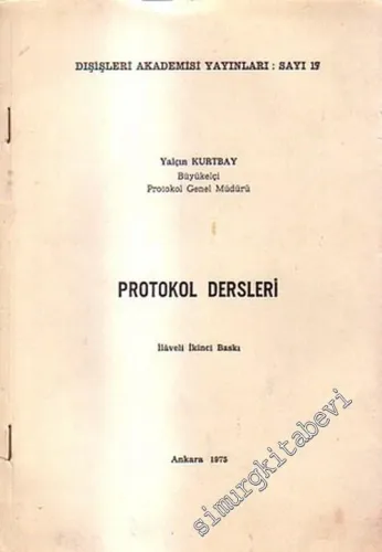 Protokol Dersleri -