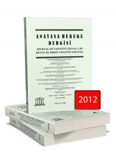 Legal Anayasa Hukuku Dergisi ( 2012 Yılı Aboneliği ) ( 2 Sayı )