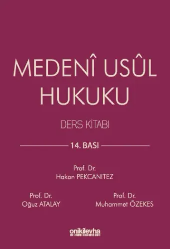 Medeni Usul Hukuku Ders Kitabı