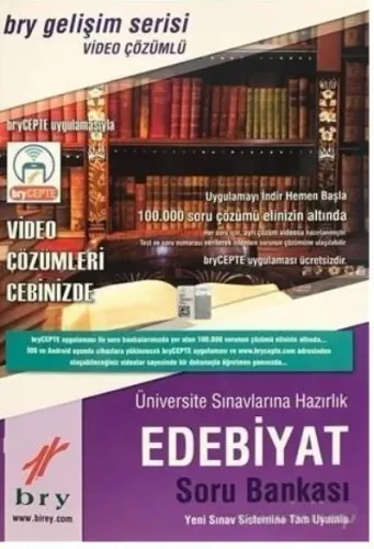 Birey Edebiyat Soru Bankası Video Çözümlü Gelişim Serisi-YENİ