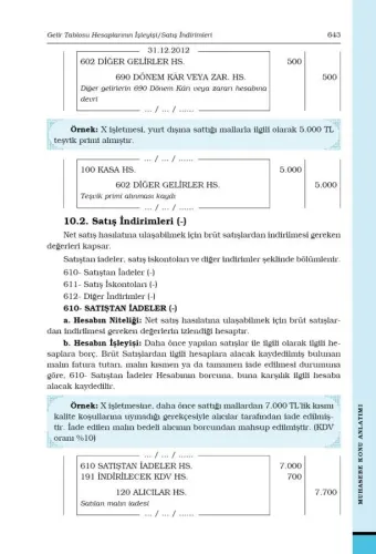 Muhasebe Konu Anlatımı