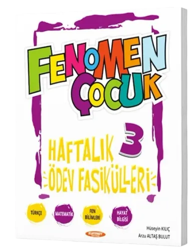 Fenomen Çocuk Yayınları 3 Haftalık Ödev Fasikülleri