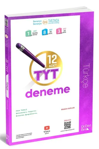 ÜÇDÖRTBEŞ TYT 12 li TÜRKÇE DENEME