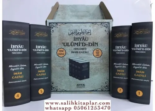 İhyau Ulumiddin 4 Cilt Takım - ücretsiz kargo ptt kargo dur