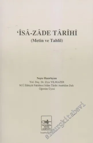 İsazade Tarihi (Metin - Tahlil) -