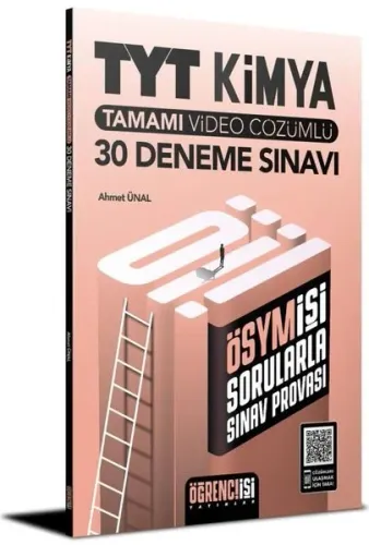 Öğrenci İşleri TYT Kimya Tamamı Video Çözümlü 30 Deneme Sınavı 2021 YENİ