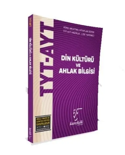SÜPER FİYAT Karekök Yayınları TYT AYT Din Kültürü ve Ahlak Bilgisi Kon