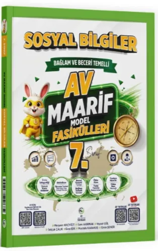 Av Yayınları 7. Sınıf Sosyal Bilgiler Maarif Model Fasikülleri