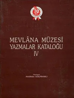 Mevlana Müzesi Yazmalar Kataloğu 4