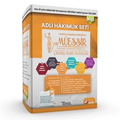 Müessir Adli Hakimlik Seti
