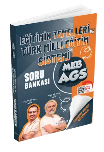 Dizgi Kitap Yayınları 2026 MEB AGS Eğitimin Temelleri ve Türk Milli Eğitim Sistemi Tamamı Video Çözümlü Soru Bankası