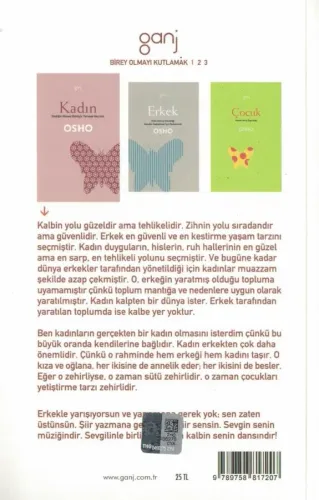 Kadın Dişiliğin Manevi Gücüyle Temasa Geçmek Osho Ganj %67 indirimli