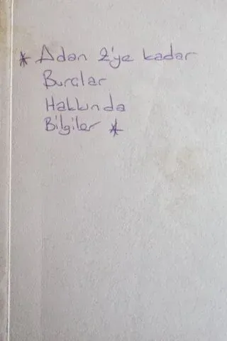A dan ye Burçlar Hakkında Bilgiler