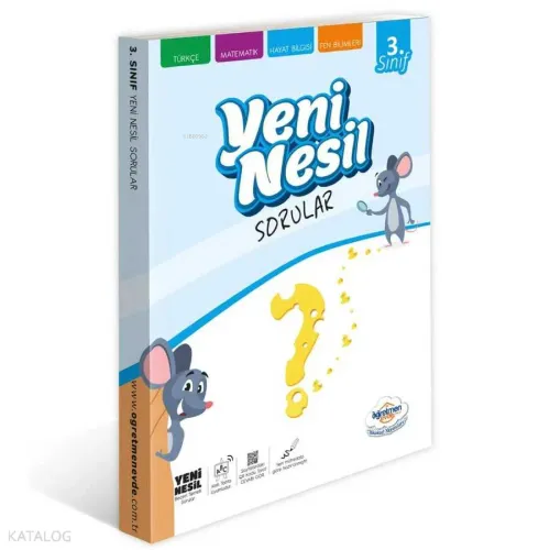 3.Sınıf Yeni Nesil Sorular Kitabı Öğretmen Evde Yayınları