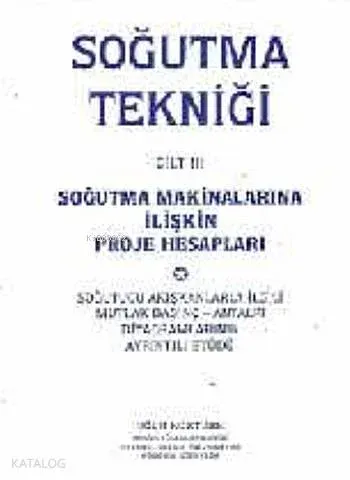 Soğutma Tekniği Cilt 3