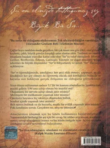 The Secret Rhonda Byrne Mia Basım