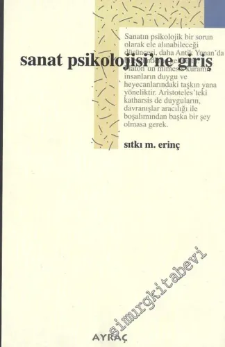 Sanat Psikolojisi'ne Giriş -        1998