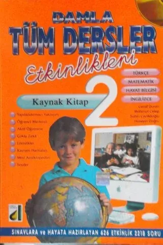 Damla Tüm Dersler Etkinlikleri Kaynak Kitap 2