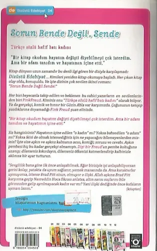 Sorun Bende Değil Sende Pink Freud O Kitaplar %52 indirimli
