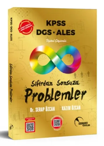 Doktrin Yayınları KPSS MEB-AGS DGS ALES Sıfırdan Sonsuza Problemler Konu Özetli Soru Bankası