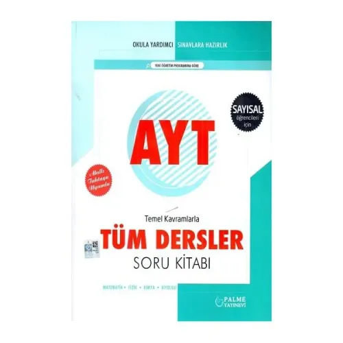 Palme -  AYT Sayısal Tüm Dersler Soru Bankası