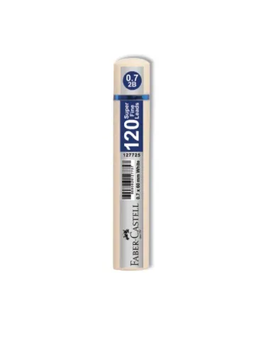 F.CASTELL GRİP 0,7MM 120Lİi 2B MİN UÇ 60MM - BEYAZ TÜP