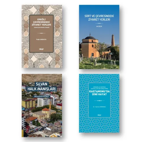 Ziyaret Yerleri ve Halk İnançları Seti (4 Kitap)