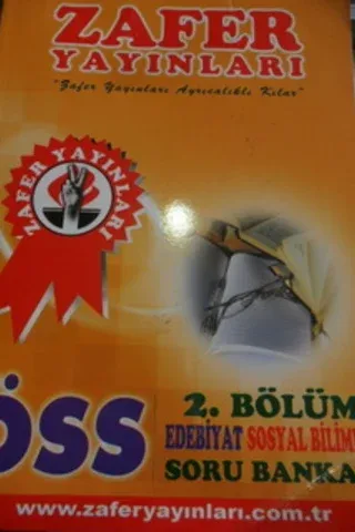 ÖSS 2. Bölüm Edebiyat Sosyal Bilimler Soru Bankası