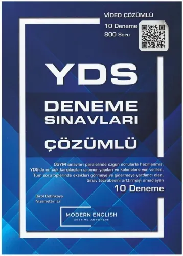 YDS Deneme Sınavı Soru Bankası