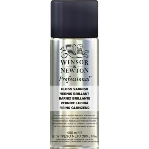 Winsor Newton Gloss Varnish (Parlak Vernik) 400ml Sprey