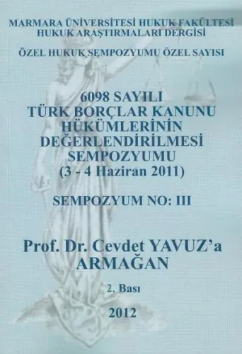 Prof. Dr. Cevdet Yavuz'a Armağan