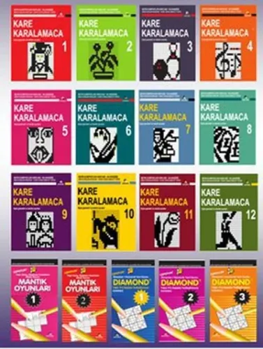 7'den 70'e Eğlenceli Zeka Gelişimi Seti (17 Kitap Takım)