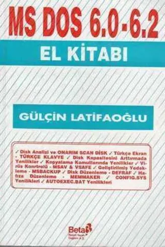 MS Dos 6.0 - 6.2 El Kitabı