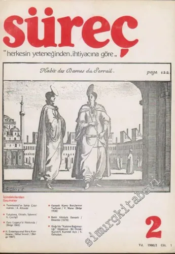 Süreç Dergisi - Sayı: 2  Cilt 1    Nisan - Mayıs - Haziran