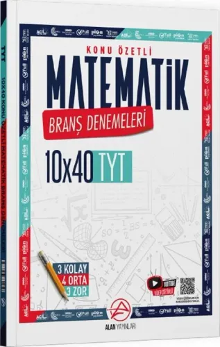 ALAN TYT KONU ÖZETLİ DENEME MATEMATİK - 2027