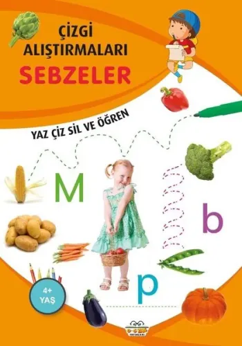 Sebzeler Yaz Çiz Siz ve Öğren