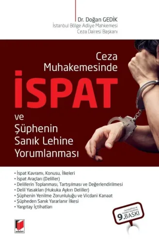 İspat ve Şüphenin Sanık Lehine Yorumlanması