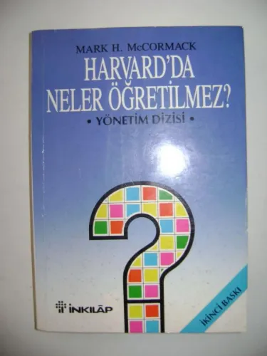 Harvard'da Neler Öğretilmez?
