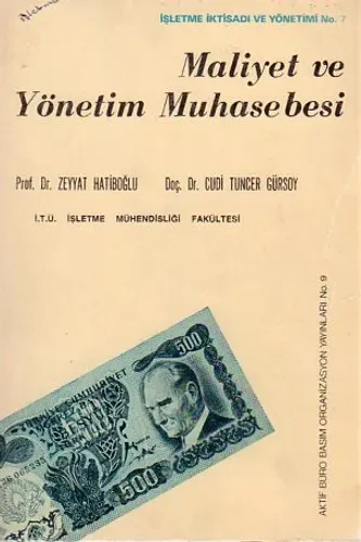 Maliyet Ve Yönetim Muhasebesi