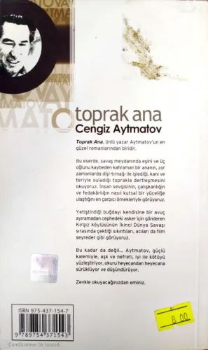 Toprak Ana Cengiz Aytmatov Ötüken %48 indirimli