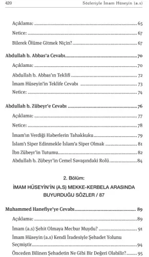 Sözleriyle İmam Hüseyin (a.s) (Sıvama Ciltl) Muhammed Sadık Necmi Sözleriyle İmam Hüseyin (a.s) (Sıvama Ciltl) Muhammed Sadık Necmi