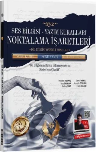 Bilgi Sarmal Yayınları Ses Bilgisi Yazım Kuralları Noktalama İşaretleri Soru ve Konu Kampı
