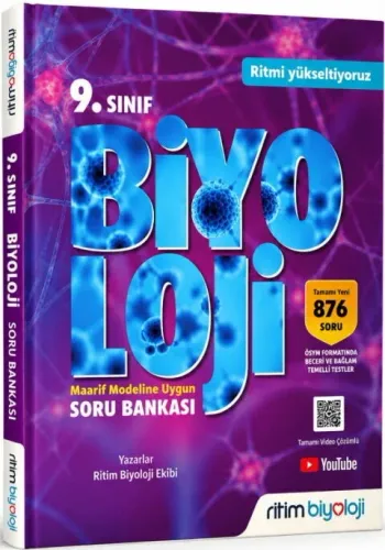 Ritim Biyoloji Yayınları 9. Sınıf Biyoloji Soru Bankası