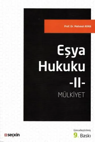 Eşya Hukuku 2 Mülkiyet